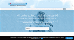 Desktop Screenshot of luftmiljobutiken.se